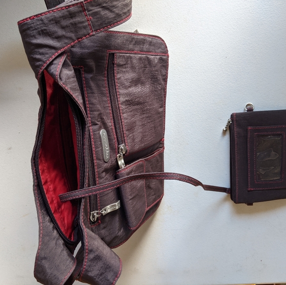 Like new bagalini over the shoulder purse - Picture 1 of 3